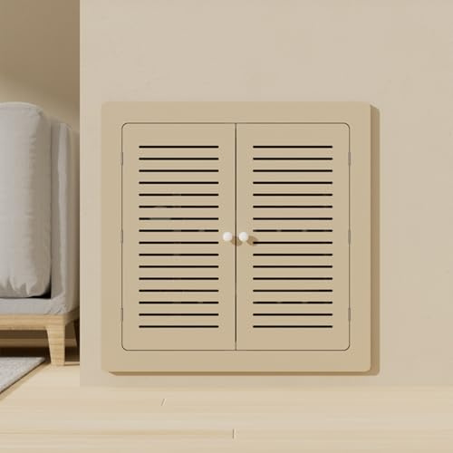 Cache Radiateur, Dissimule les Tuyaux, Etanche, Décoration Intérieure, Tablette de Radiateur pour la Maison, le Bureau et la Chambre(25x25cm/10x10in)