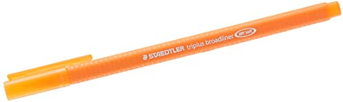 Staedtler triplus Fineliner Orange 1 Stück – Fineliner (Orange, Orange, Dreieck, 0,8 mm, 1 Stück)