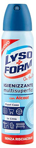 Lysoform Spray Igienizzante Multisuperfici On The Go - 75 ml