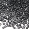 Tibaoffy Noir Perles de verre de taille 8/0 3 mm pour la fabrication de bijoux (Total Environ 100g Environ 3600pcs)