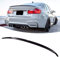 Yucss Abs Glänzend Schwarz Heckspoiler Für BMW 3Er F30 M3 F80 2013-2019