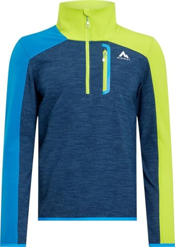 McKinley Sekani Sweatshirt Melange/Blue Petrol XXL