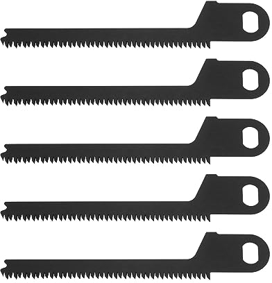 Be In Your Mind 5PCS SSB135CT Sägeblätter Kompatibel mit Black & Decker Scorpion Sägen FKS890E KS890ECN KS890EK KS890GT KFBES850K KS880 Modell Elektrowerkzeuge