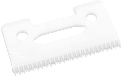 Lame de Rechange Réglable à Dents Décalées #2161 - Compatible avec Tondeuses à Cheveux Wahl 5 Star Series (avec/sans fil) : Magic Clip 8148 et Modèles Pleine Taille Standard (Blanc)