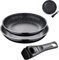 Avilia Antihaft-Topf-Set für Induktion, 24 und 28 cm, mit abnehmbaren Griffen, perfekt für Gas, Elektro, Halogen und Glaskeramik, flüssiges Kochen und einfache Reinigung