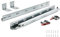 VEVOR 10 Paar 533,4-mm-Schubladenschienen für die seitliche Montage an der Unterseite, vollständig kugelgelagerte Verlängerungsschiene aus Stahl, Schrankschienen mit Verriegelungsmechanismus 100 Pfund