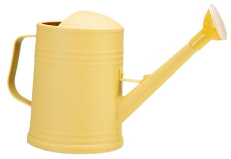 rockible Regadera Regadera de Flores Regadera de Boca Larga Regadera para Plantas para el hogar, Amarillo