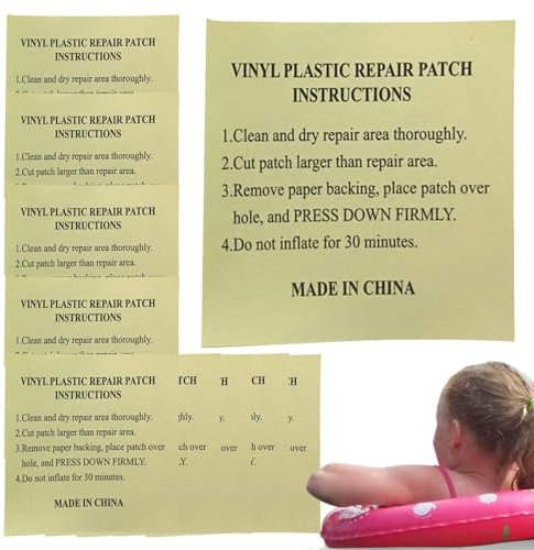 Pool Film Repair Kit, Pool Film Repair Kit, Waterproof Air Mattress Patch Set, Robust, Waterproof Pool Repair Tape for Bouncy Castles, Hot Tubs and Air Mattresses