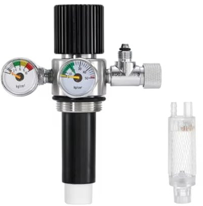 Yominerr Aquarium CO2 Generator Filter Wert Doppel Meter Fisch Tank CO2 Kontrolle Kohlefaser Filterelement Zubehör Filter