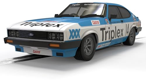 Scalextric C4544 1:32 Ford Capri MKIII G.Marshall - Slotcar, Rennbahn, Auto für Rennbahn, Rennbahnauto, Rennbahn für Kinder, Kinderspielzeug, Zubehör für Kinderrennbahnen