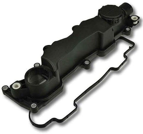 Couvercle de Culasse avec Joint de Cache Culbuteur et Bouchon d'Huile compatible pour BERLINGO C2 C3 C4 XSARA PICASSO C-MAX FIESTA 5 206 207 307 308 407 EXPERT PARTNER C30 V50 1.6 HDI TDCI D - 0248L1