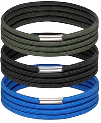 HGZLQKD 3 Pieces Trash Can Bands Set,Garbage Bin Straps,Extra Large,Garbage Can Band Rubber Bands for Party Picnic Office Outdoor