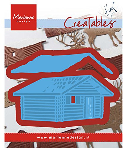 Marianne Design Creatables Tiny's Log Cabin Die, Blue