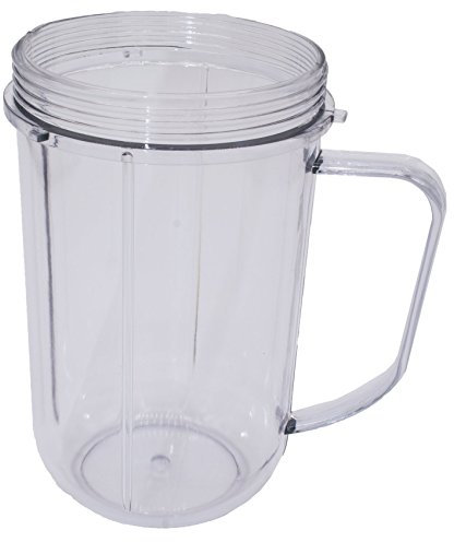 Blendin 16 Ounce Party Mug Jar Cup, Compatible with Magic Bullet MB1001 Blender