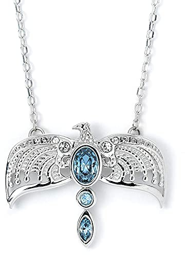 Harry Potter Ravenclaw Diadem Frauen Halskette silberfarben