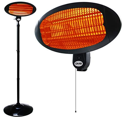 DMS® SH-2000 Radiateur infrarouge sur pied 2 en 1 2000 W