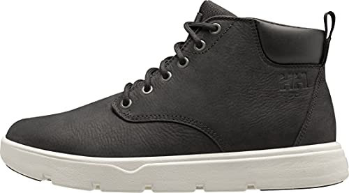 Helly Hansen Pinehurst Leather, Sneakers Hombre, 990 Black, 40.5 EU