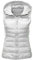 Steppweste Damen - Leichte Puffer Weste Jacke Einfarbige Gesteppt Weste Bodywarmer Frühjahr Herbst Winter Übergangsweste Outdoor Winterweste Gilet Jacke Kapuzen Ärmellose