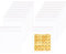 Transparent OPP Sachet Alimentaire 8x8cm 200 Pièces Cellophane Sacs en Plastique Pochettes en Cellophane Refermables pour Sucette Biscuits Chocolat Bonbons(16 Tailles au Choix)