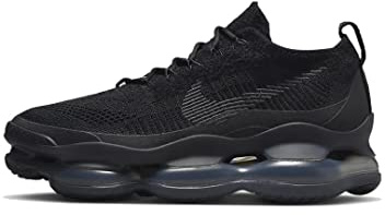 Nike Herren Air Max Scorpion Flyknit DJ4701 003 Triple Schwarz – Größe 45, Schwarz/Anthrazit-Anthrazit, 42 EU | Straßenlaufschuhe