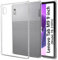 easyBee Coque compatible avec Lenovo Tab M9 9, coque arrière ultra fine en silicone antichoc HD transparente en TPU - Transparent