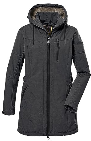 G.I.G.A. DX Damen Gw 46 Wmn Sftshll Prk Softshellparka mit abzippbarer Kapuze