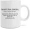 Hole Gadget Tazze Divertenti, Tazza Mug con Idee Regalo Divertente e Originali da Colazione o da The, Regali Simpatici per Sorella, Mamma, San Valentino, Uomo, Donna (Mai una gioia)