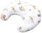 TupTam Baby Stillkissen Klein mit Baumwoll-Bezug, Farbe: Waldtiere/Igel/REH/Fuchs/Kaninchen/Beige