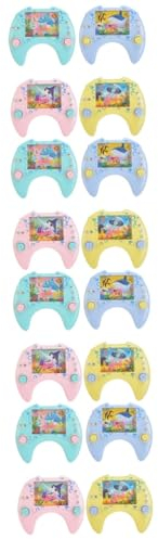 BESTonZON 16 STK Ringspielmaschine Handheld-wasserringspiel Tragbares Wasserringspielzeug Tragbares Wasserspiel Fish Ring Toss Wasserspiele Lernspielzeug Stressabbauer Geschenk Kind Abs