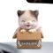 Wackelköpfe Für Auto-Armaturenbrett,Lucky Cat Armaturenbrett Auto Ornamente Wackelkopf Katze Haustier Spielzeug | Shaking Head Cat -Decor Für Autoinnenraum, Automobil-Armaturenbrett, Home-Desktop