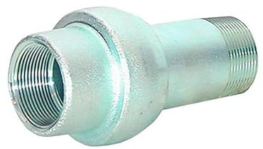 Raccord diélectrique fileté galvanisé pour gaz et eau pn 10 Raccord diélectrique galvanisé 11/2