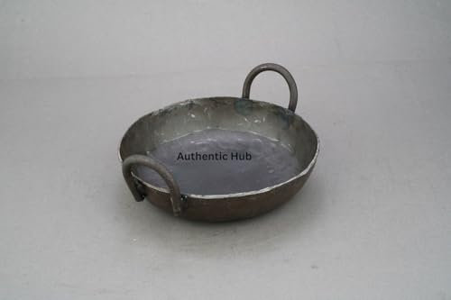 Iron Kadai, Cooking Pot, Cast Iron Kadai, 7 Inch Pure Iron Jalebi Kadai, Cooking Kadai, Indian Kadai, Iron Wok, Cast Iron Pan, Iron Kadai For Sale, Buy Kadhai - AUTHENTIC HUB