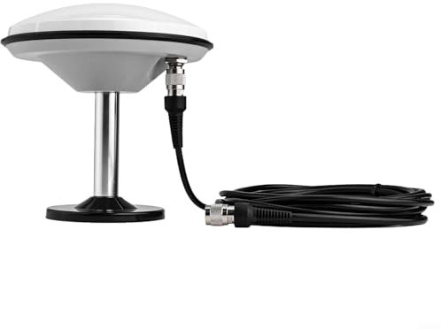 GNSS STARF-107 Antena de Inspección y Navegación Precisa GPS GLONASS Galileo Beidou para Topografía Geodésica y Construcción de Carreteras (Antena+Cable TNC)
