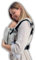 Amarsupiel - Babytrage Ergonomisch Neugeborene - Bequem und Einfach Anzupassen - Tragetuch für Neugeborene aus Baumwolle - Organisch & Atmungsaktiv - Kindertrage Rucksack (Zebra Grau)