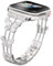 MaEiol Bracelet Métal pour Apple Watch 41mm /40mm /38mm /42mm(Series 11/10) pour Femmes, Bracelets Rechange Paillettes Papillon Remplacement pour iWatch SE/Series 11 10 9 8 7 6 5 4 3 2 1, Starlight