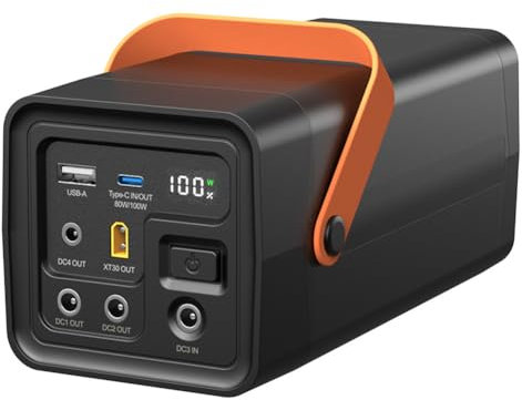 FREEDOH 48000mAh Power Bank with Six Iutputs and Two Inputs for Large Capacity Mobile Power Bank Fast Emergency with LED Screen USB Interface