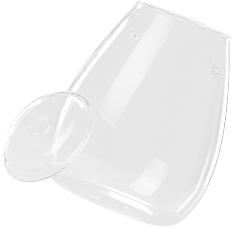 Mikrolandschaftsflasche Terrarium aus Glas, 1 Stück für Pflanzen | Transparente Glasflasche, Dekorativ und Stabil, für Zuhause und Raum, als Geschenk und Präsentation