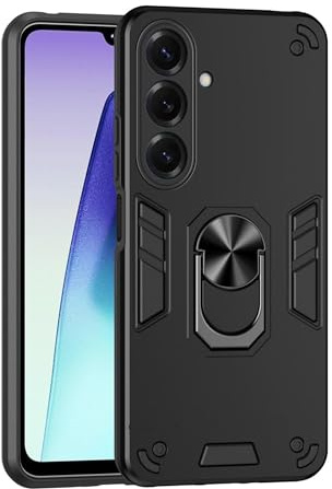 Handy Hülle Ring für Samsung Galaxy S26 Plus Stoßfest Kamera Schutz Schwarz