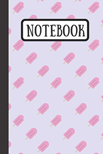 Notebook: Pink & Purple Ice Cream Journal Ideal Dor Summer Months