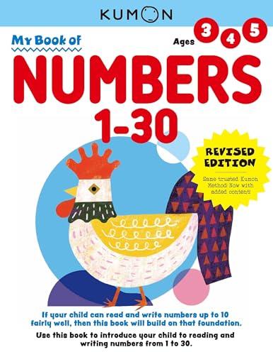 Kumon My Book of Numbers 1-30: Revised Ed