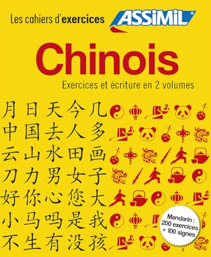 Coffret Cahiers d'Exercices Chinois | Niveaux Faux - Débutants & Ecriture | Assimil