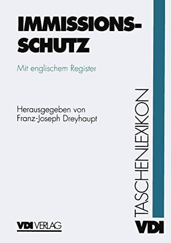 VDI-Taschenlexikon Immissionsschutz (VDI-Buch)