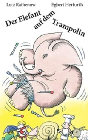 Der Elefant auf dem Trampolin