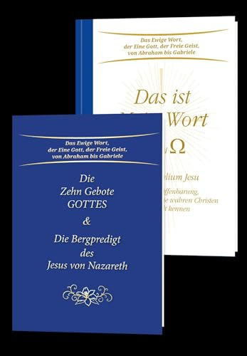 Set Taschenbuch Das ist Mein Wort - Die Zehn Gebote Gottes und Die Bergpredigt des Jesus von Nazareth