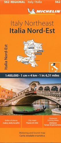 Italy: Northeast Map 562 (Maps/Regional Michelin)
