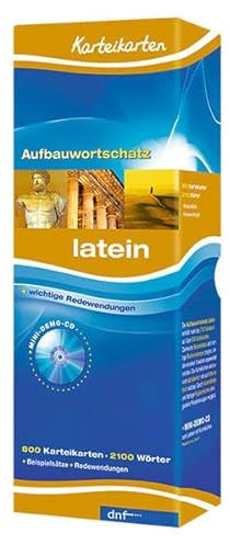 Karteikarten Aufbauwortschatz Latein: Über 2100 Stichwörter mit Beispielsätzen und Redewendungen. Niveau B1/B2