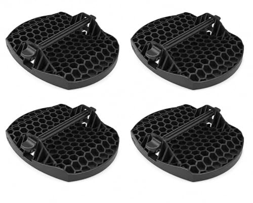 Outdoor Revolution Caravan Jack Pad Feet Set of 4 Plastic Corner Steady Support Pads