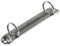 10 x Ringmechanik Ringbuchmechanik Binder 2-Ring f Ordner Hefter 123mm, Größe:20mm rund