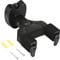 Donner Locking Guitar Wall Mount 1-Pack, Auto Lock Guitar Wall Hanger for Acoustic Electric Guitar Bass Ukulele Mandolin, Black