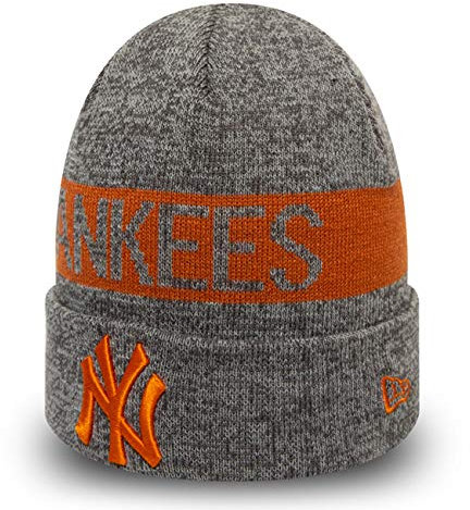 New Era Marl Cuff Beanie New York Yankee Größe: one Size